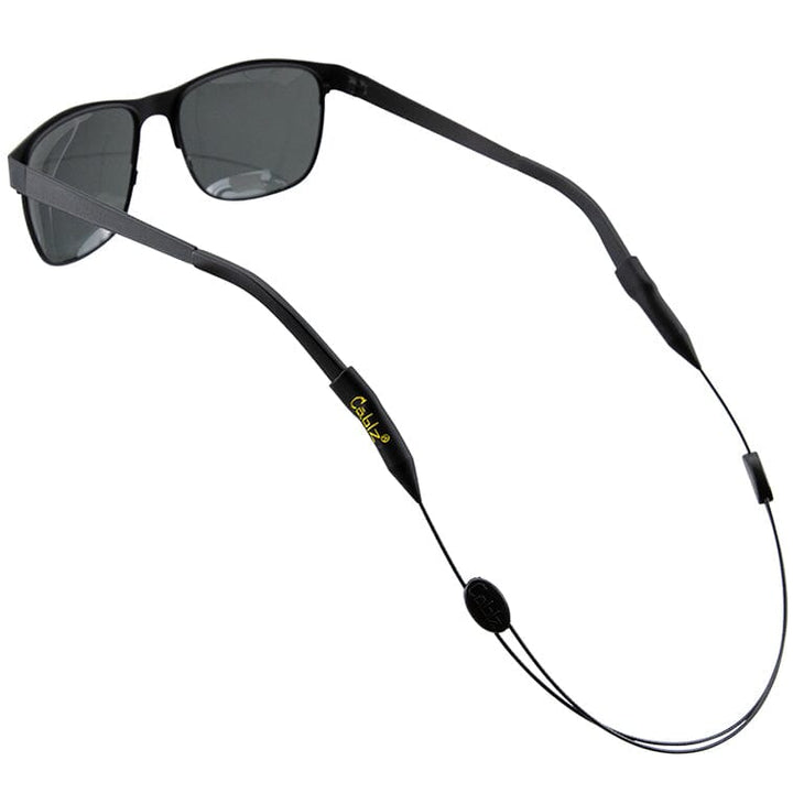 Cablz - Zipz Sunglass Retainer Accessories Cablz 18" Universal Black Black