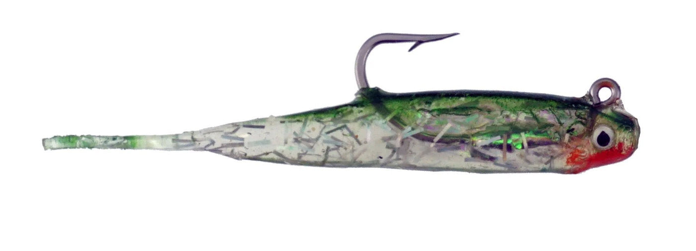 H&H Glass Minnow Double Rigs Lure H&H Lure Company 3in - 1/8oz Soldier Shad 