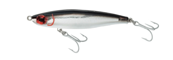 Mirrolure Catch 2000 20MR Suspending Twitchbait Lure Mirrolure Black/White/Silver 