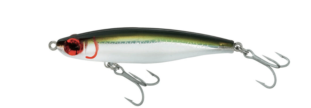 Mirrolure Catch 2000 20MR Suspending Twitchbait Lure Mirrolure Green/White/Silver 