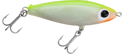Paul Brown's Soft-Dine Suspending Twitchbait Lure Mirrolure Pearl Chartreuse 