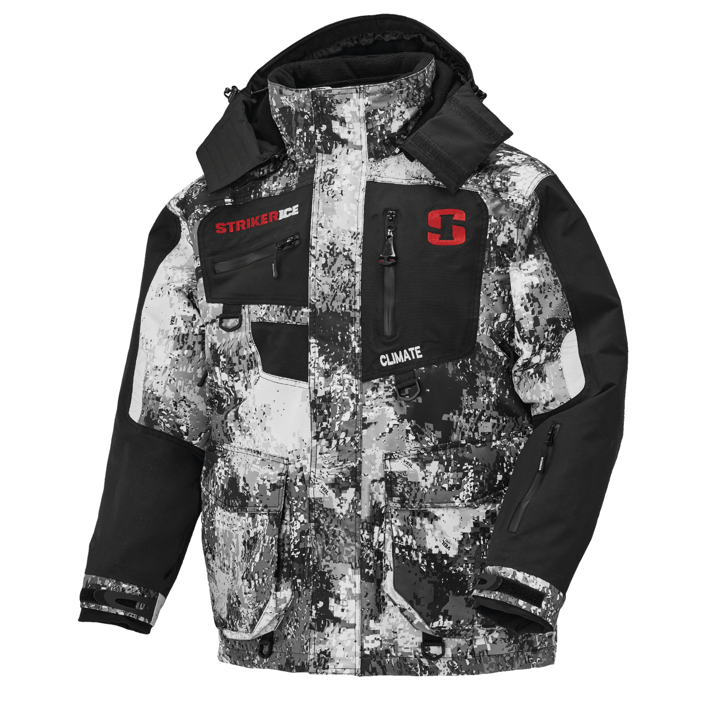 StrikerICE® Men's Climate Ice Fishing Jacket Veil Stryk Clothing Striker 