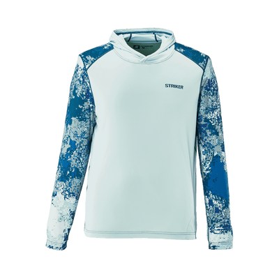Striker® CoolWave™ LoTide Hoody Clothing Striker Aqua/Stryk Hookset 4XL 