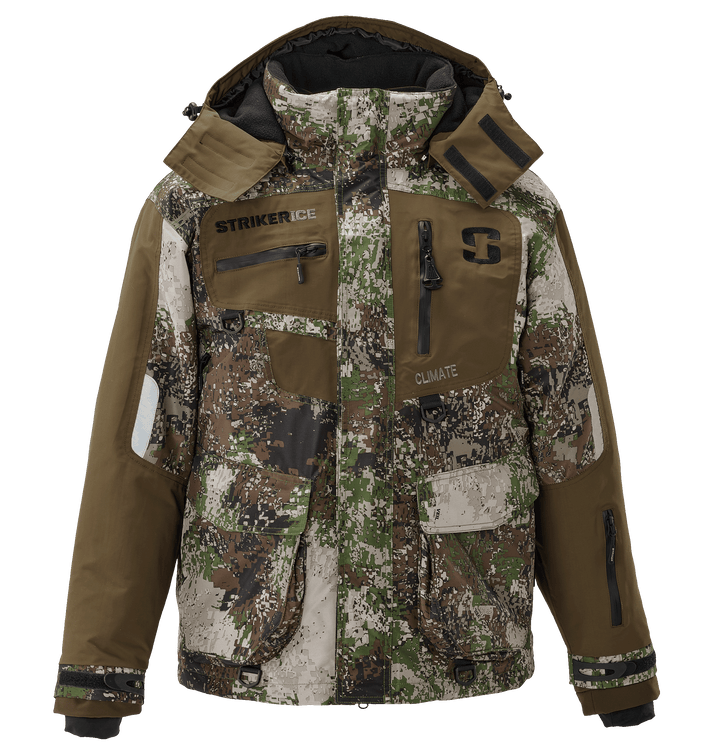 StrikerICE® Men's Climate Ice Fishing Jacket Veil Stryk Clothing Striker Veil Stryk Transition S 