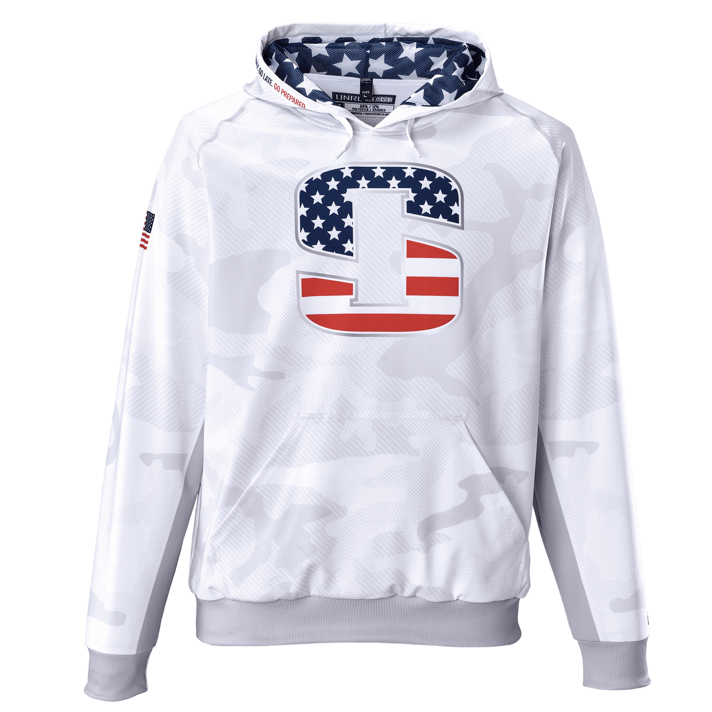Striker® USA Hoody Clothing Striker White Camo 4XL 