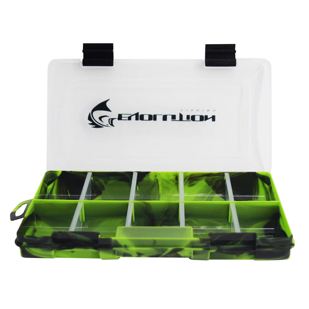evolution outdoors tackle box Its unique angled design not only increases storage capacity Evolution Outdoor 4 Latch Waterproof