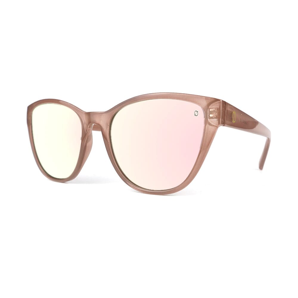 Redtail Republic Sunglasses Accessories Redtail Republic Isabela Gloss Pink Rose Gold Mirror