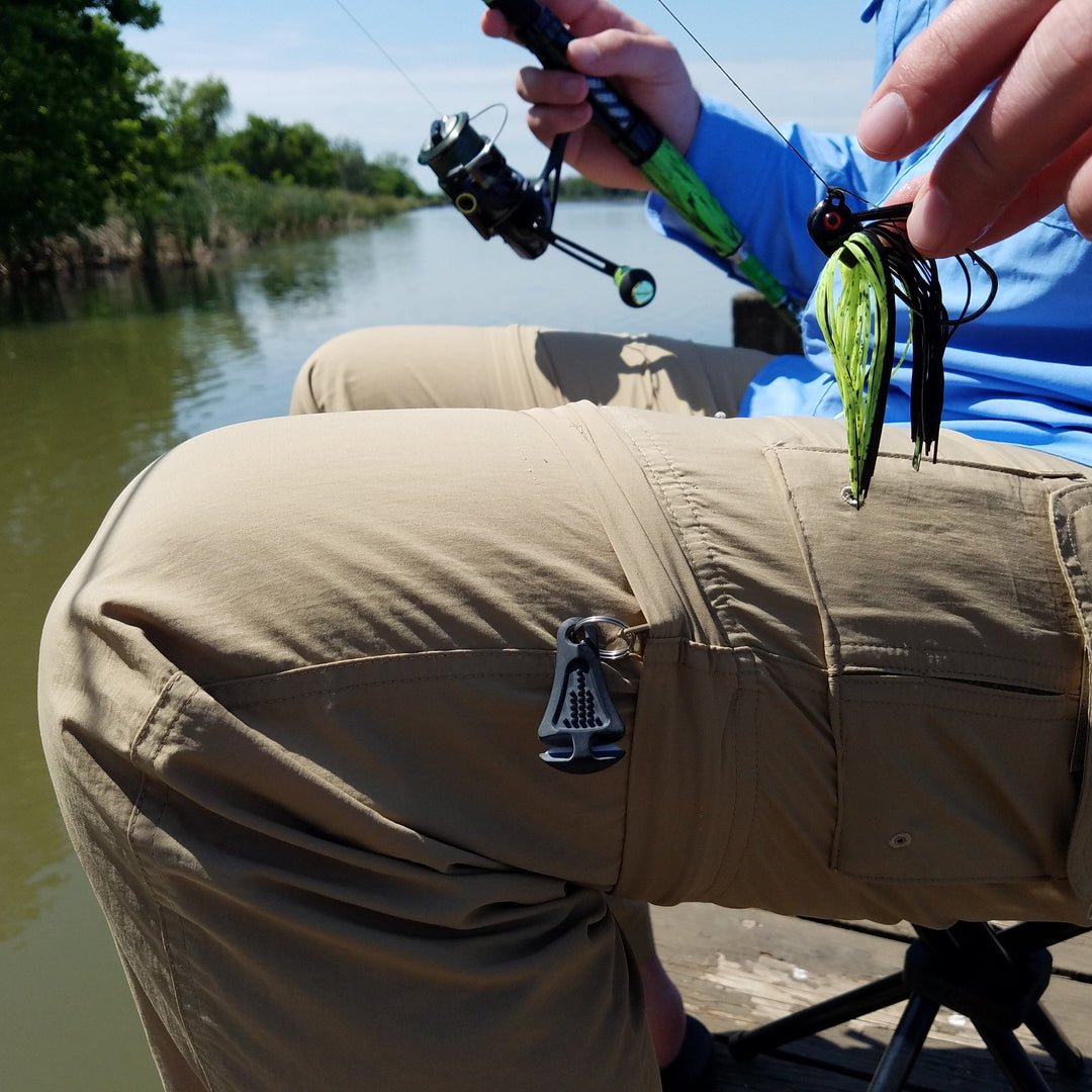 Line Cutterz Ceramic Blade Zipper Pull - Blaze Orange Zipper Pull Line Cutterz 