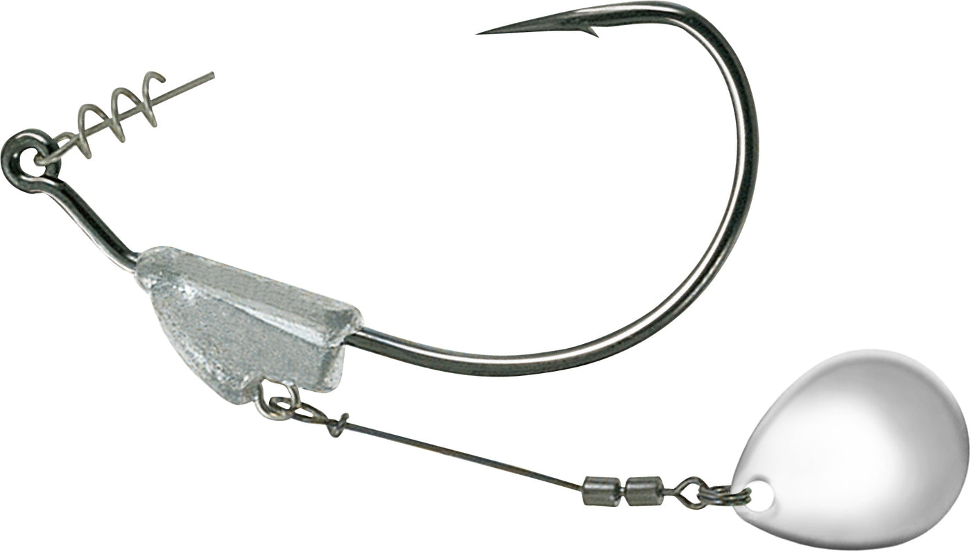 Owner - Flashy Swimmer - Silver Colorado Tackle Owner Hooks 