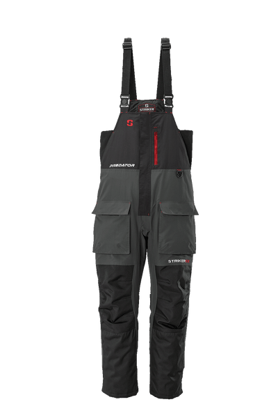 StrikerICE® Predator Bib Clothing Striker Black/Charcoal S 