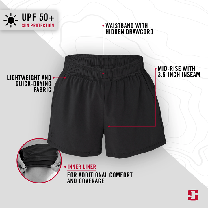 Striker® CoolWave™ Women's Sandbar Short Clothing Striker 