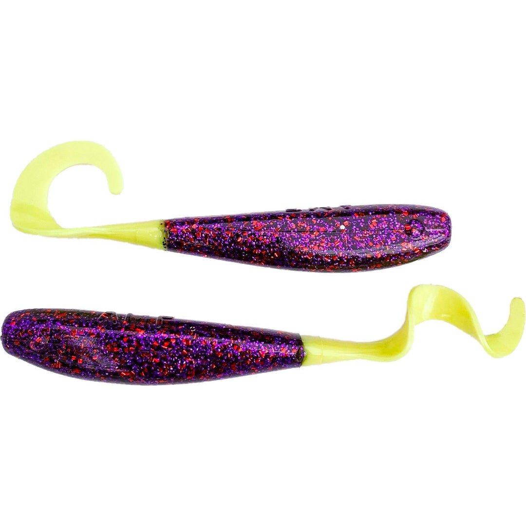 A.M. Fishing - Garlic Infused Soft Plastics A.M. Fishing 4in - 8pk Purple Haze 