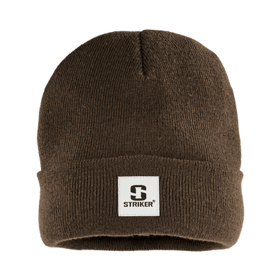 Striker® Keystone Cuffed Hat Clothing Striker Dark Brown 