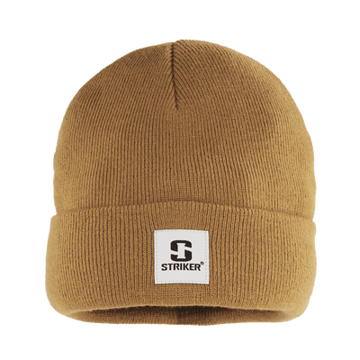 Striker® Keystone Cuffed Hat Clothing Striker Brown 