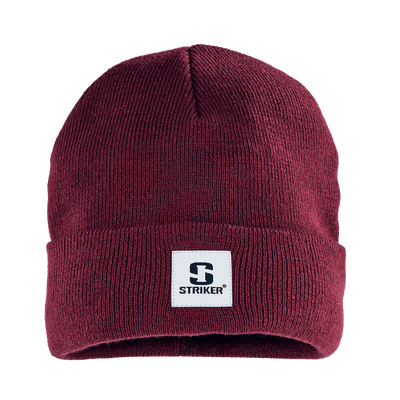 Striker® Keystone Cuffed Hat Clothing Striker Burgundy 