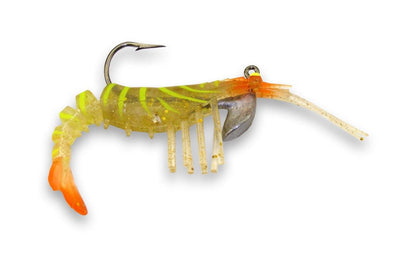 Vudu Shrimp - 2pk Egret Baits 3.25in - 1/4oz Bayou Brew 