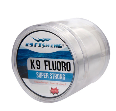 K9 - Fluoro Line - Clear K9 Fishing Products, LLC. 25lb 550 Yard 