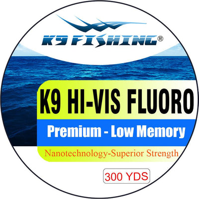 K9 Hi-Vis Fluoro Line K9 Fishing Products, LLC. 