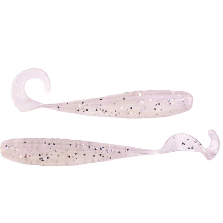 A.M. Fishing - Garlic Infused Soft Plastics Lure A.M. Fishing 4in - 8pk Pearl 