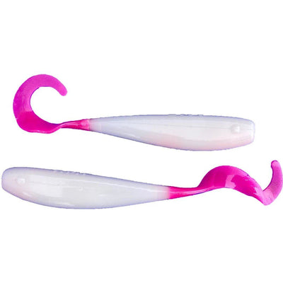A.M. Fishing - Garlic Infused Soft Plastics Lure A.M. Fishing 4in - 8pk Pink Colada 