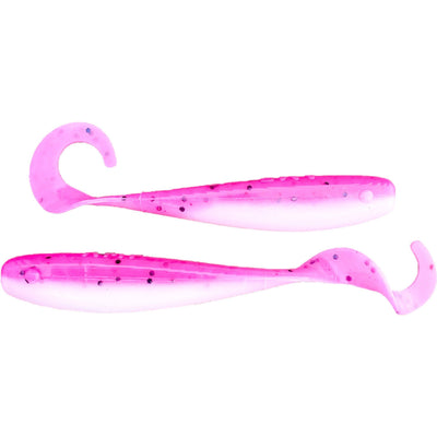 A.M. Fishing - Garlic Infused Soft Plastics A.M. Fishing 4in - 8pk Pink Punch 