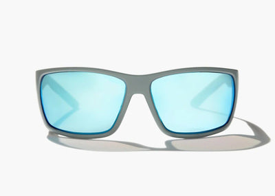 Bajio Sunglasses - Glass Lenses Apparel Bajio Sunglasses Bales Beach Basalt Matte Blue Mirror