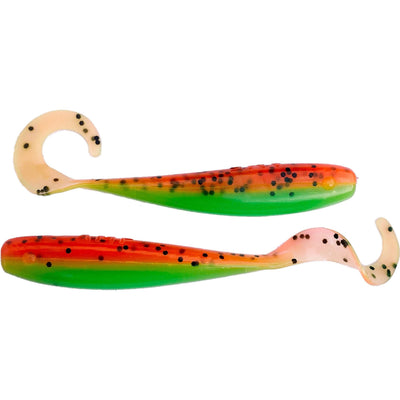 A.M. Fishing - Garlic Infused Soft Plastics A.M. Fishing 4in - 8pk What-A-Melon 