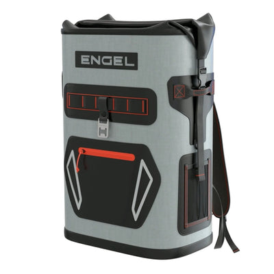 Engel® Roll Top High Performance Backpack Cooler Coolers Engel Coolers Red 