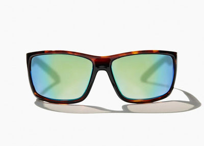 Bajio Sunglasses - Glass Lenses Apparel Bajio Sunglasses Bales Beach Brown Tortoise Gloss Green Mirror