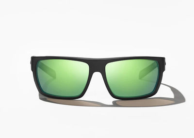 Bajio Sunglasses - Glass Lenses Apparel Bajio Sunglasses Palometa Black Matte Green Mirror