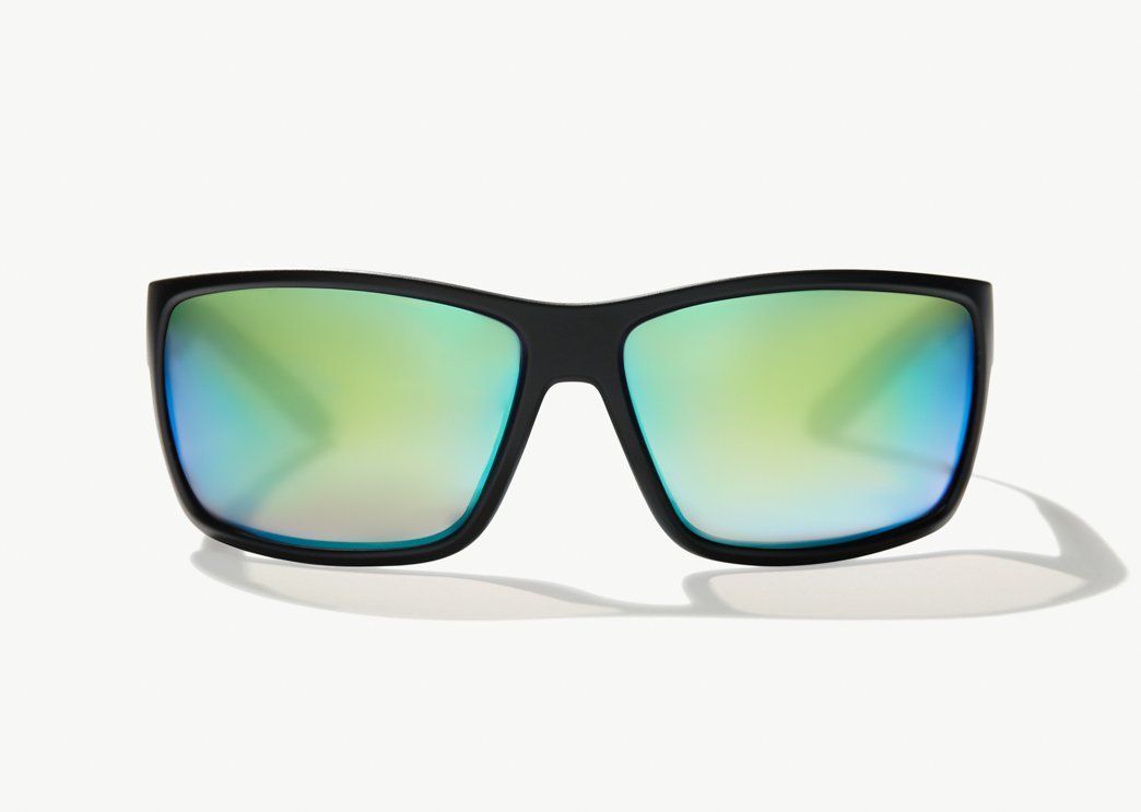 Bajio Sunglasses - Glass Lenses Apparel Bajio Sunglasses Bales Beach Black Matte Permit Green