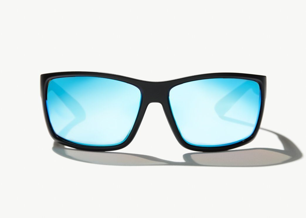 Bajio Sunglasses - Glass Lenses Apparel Bajio Sunglasses Bales Beach Black Matte Trevally Blue