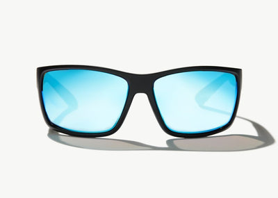 Bajio Sunglasses - Glass Lenses Apparel Bajio Sunglasses Bales Beach Black Matte Trevally Blue
