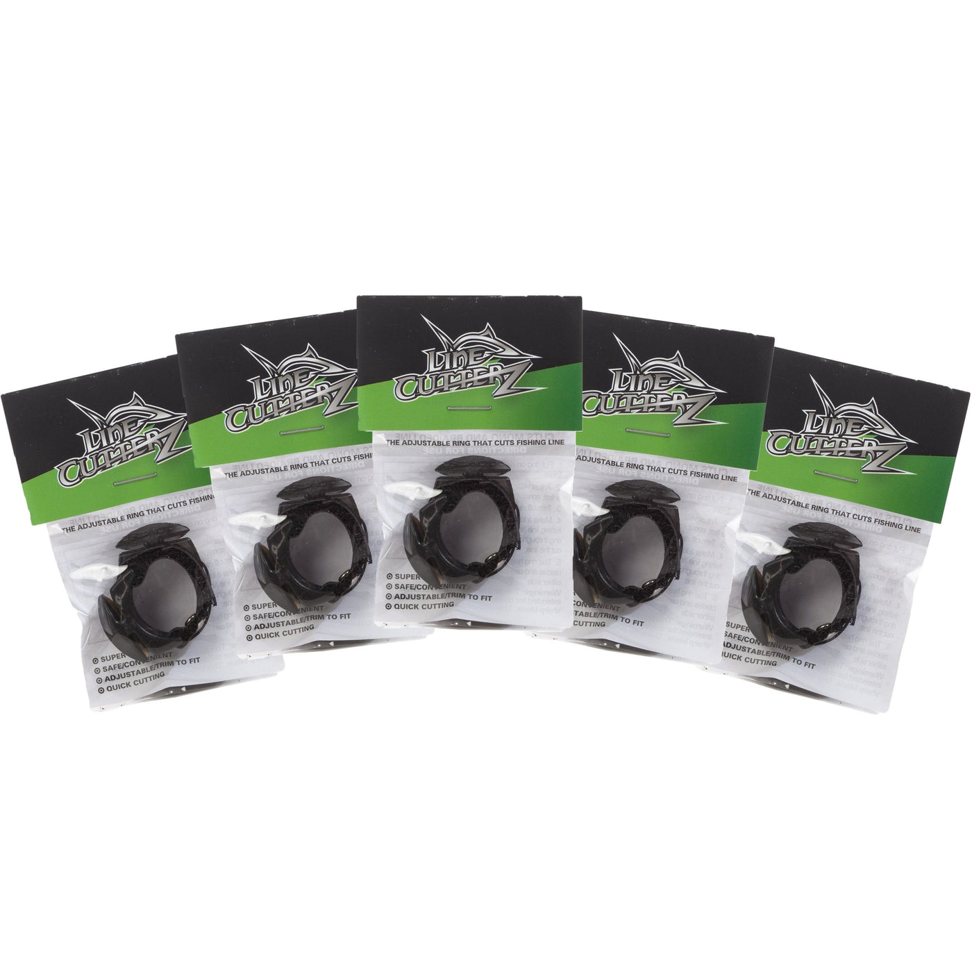 Package Deal! 5 Black Line Cutterz Rings Cutter Ring Line Cutterz Black Eco-Friendly Packaging 