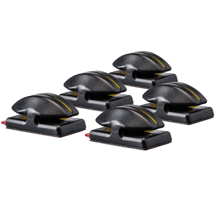 NEW RELEASE! - 5 PACK! Line Cutterz Flat Mount Fishing Line Cutter - Black Cutter Ring Line Cutterz 