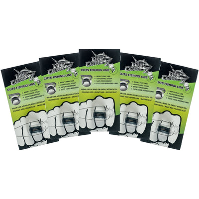 Package Deal! 5 Black Line Cutterz Rings Cutter Ring Line Cutterz Black Large Packaging 