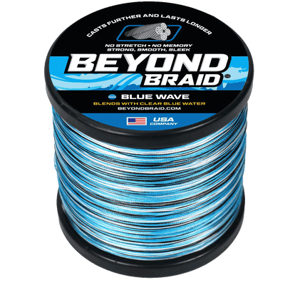 Beyond Braid - Braided Fishing Line Fishing Line Beyond Braid Blue Camo 2000yd 100lb
