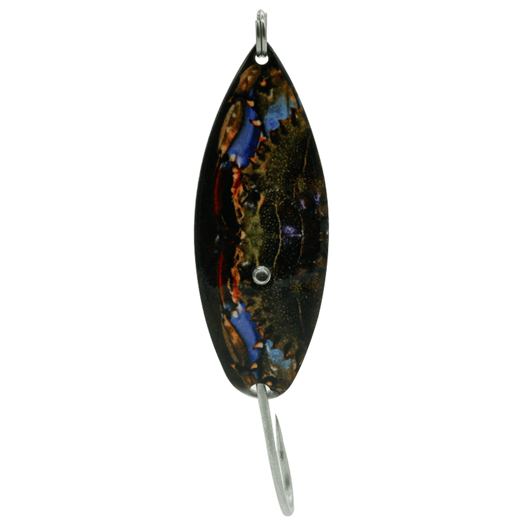 Aqua Dream - Live Bait Series Weedless Spoon Lure Aqua Dream Living 1/4oz Blue Crab 