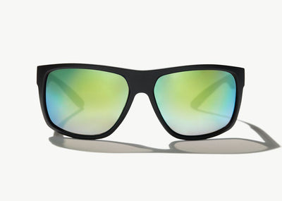 Bajio Sunglasses - Glass Lenses Apparel Bajio Sunglasses Boneville Black Matte Permit Green