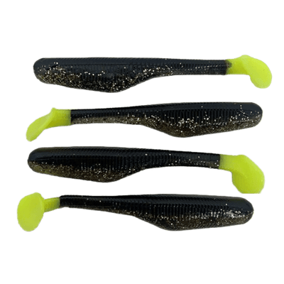 Down South Lures Lure Down South Lures Burner Shad (3.5") Texas Roach 