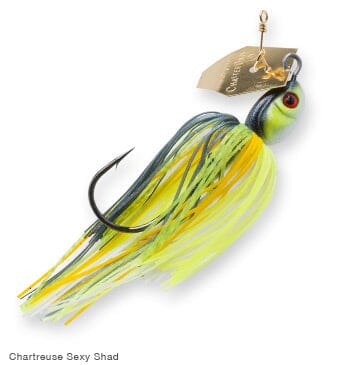 Z-Man Project Z ChatterBait Lure Z-Man Fishing Products 3/8oz Chartreuse Sexy Shad 
