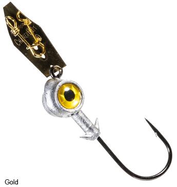 Z-Man Eye Strike ChatterBait Lure Z-Man Fishing Products 4/0 1/4oz Gold