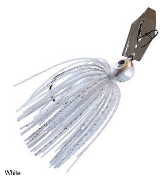 Z-Man ChatterBait JackHammer Lure Z-Man Fishing Products 3/8oz White 