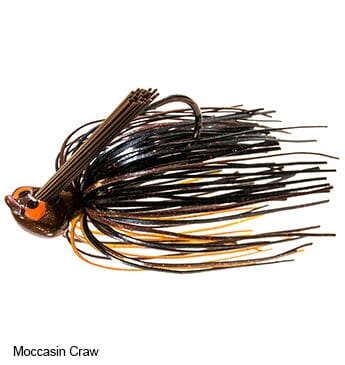 ZMan CrossEyeZ Flipping Jig Lure Z-Man Fishing Products 1/2oz Moccasin Craw 