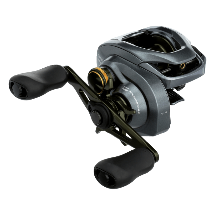 Shimano - Curado DC Low-Profile Baitcast Reel Fishing Reel Shimano Right-Hand 7.4:1 