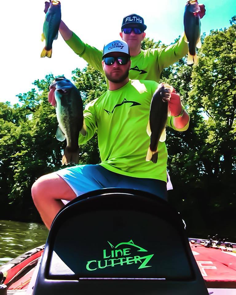 *AS SEEN ON SHARK TANK* Line Cutterz LS Carpe Diem Shirt in Green Shirts Line Cutterz 