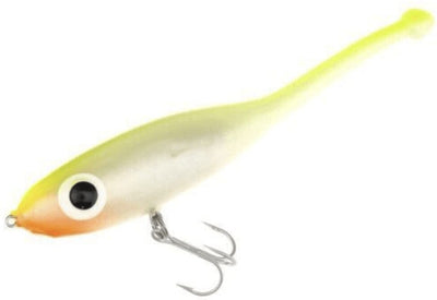 Paul Brown's Devil Suspending Twitchbait Lure Mirrolure Pearl Chartreuse 
