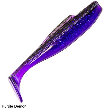 Z-Man DieZel MinnowZ Swimbait Lure Z-Man Fishing Products 4in Purple Demon 5