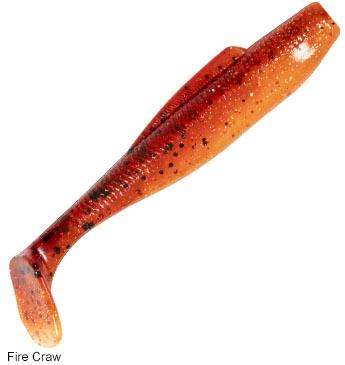 Z-Man DieZel MinnowZ Swimbait Lure Z-Man Fishing Products 4in Fire Craw 5