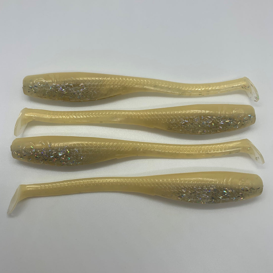 Down South Lures Lure Down South Lures Southern Shad (4.5") Bone Diamond 